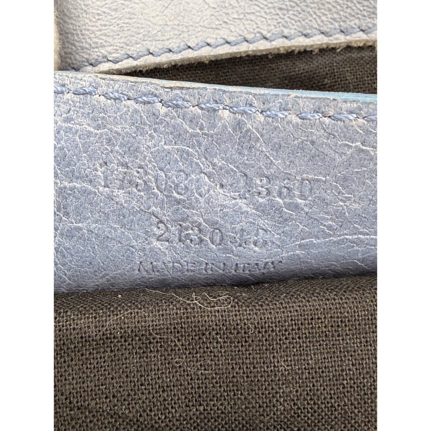 Balenciaga Ardoise Lambskin Leather Giant 21 Work Bag