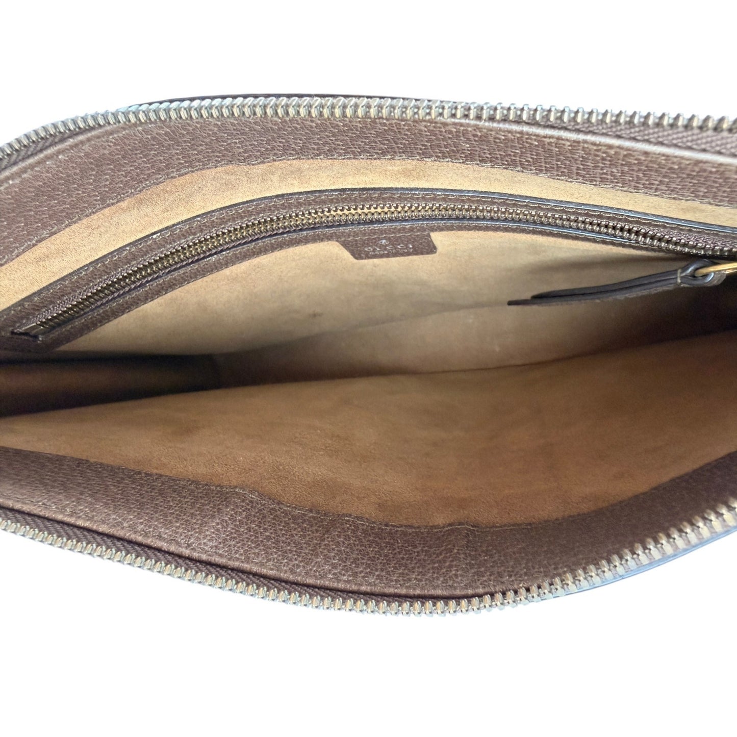 Gucci Multicolor Tian GG Supreme Canvas and Leather Clutch Bag