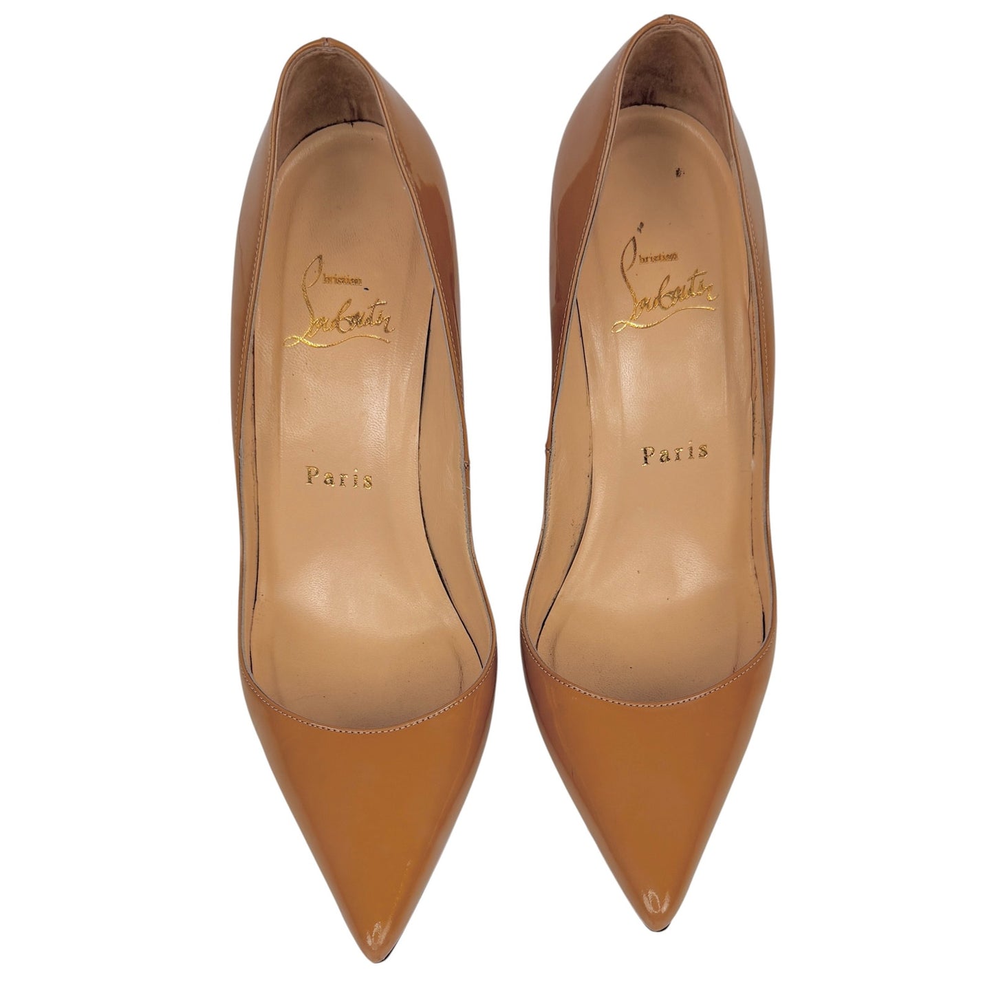 Christian Louboutin Pigalle leather heels Sz 35 1/2