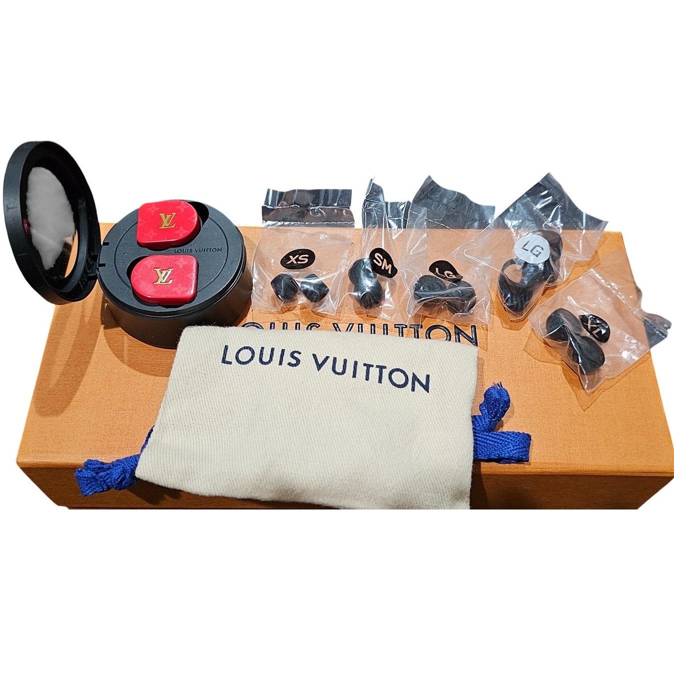 Louis Vuitton Horizon Wireless Red Earbuds