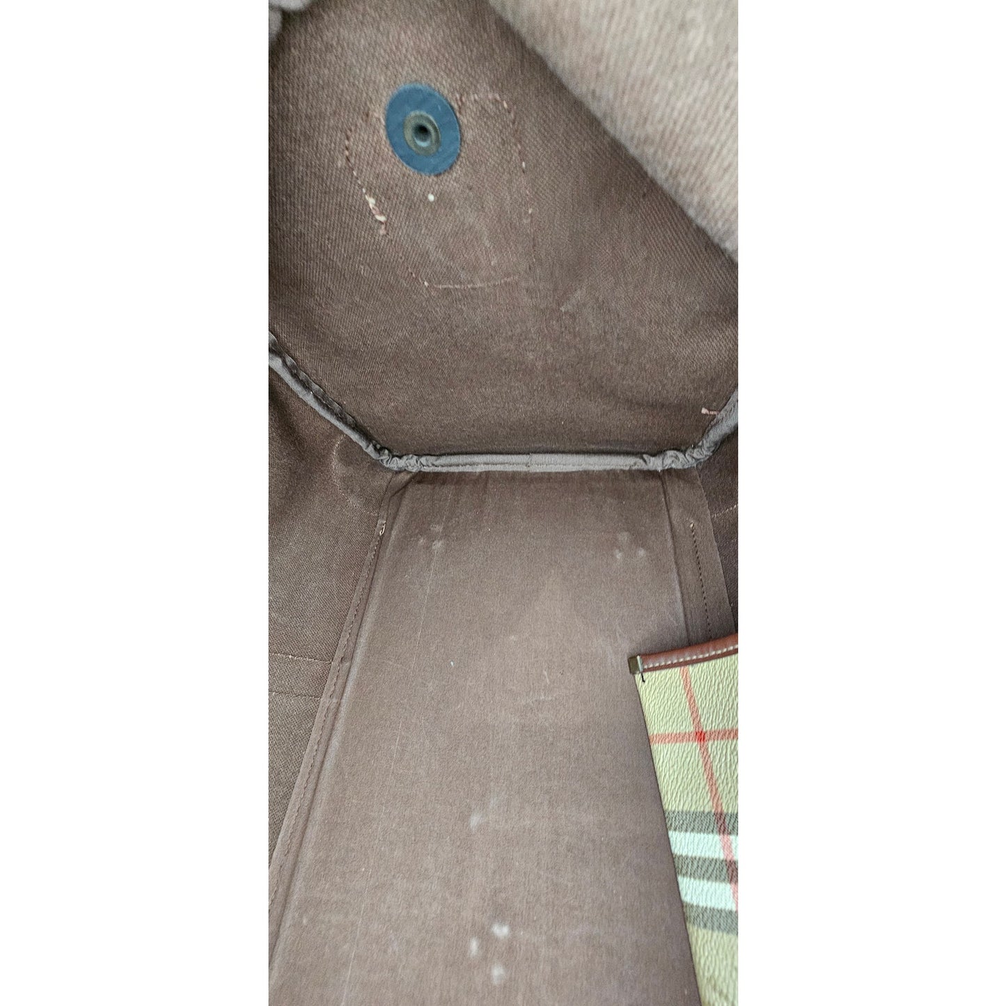 Burberry Nova Check Boston Travel Bag