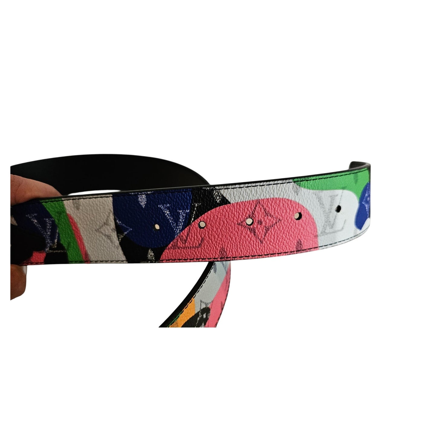 Louis Vuitton X Kid Super Monogram Reversible Belt Size 100cm/40 in