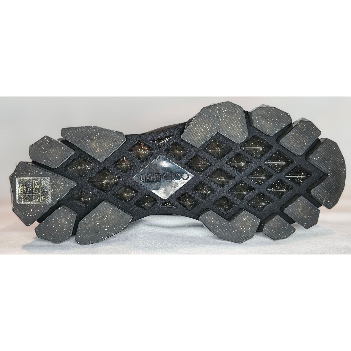 Jimmy Choo Diamond Leather Trainers Size 36