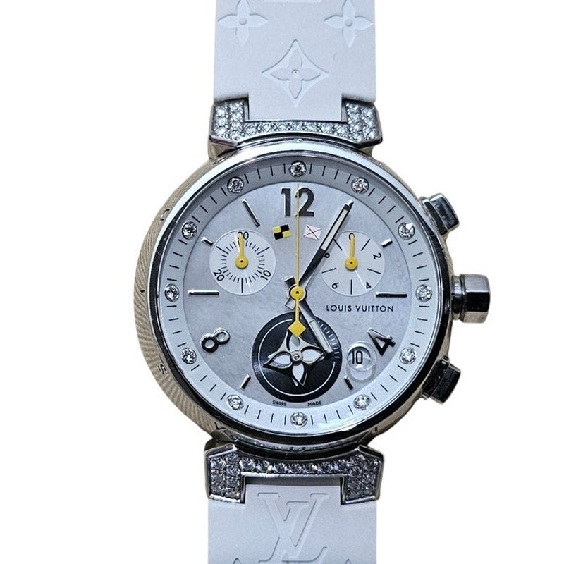 Louis Vuitton Diamond Tambour Lovely Cup 34mm Ladies Watch