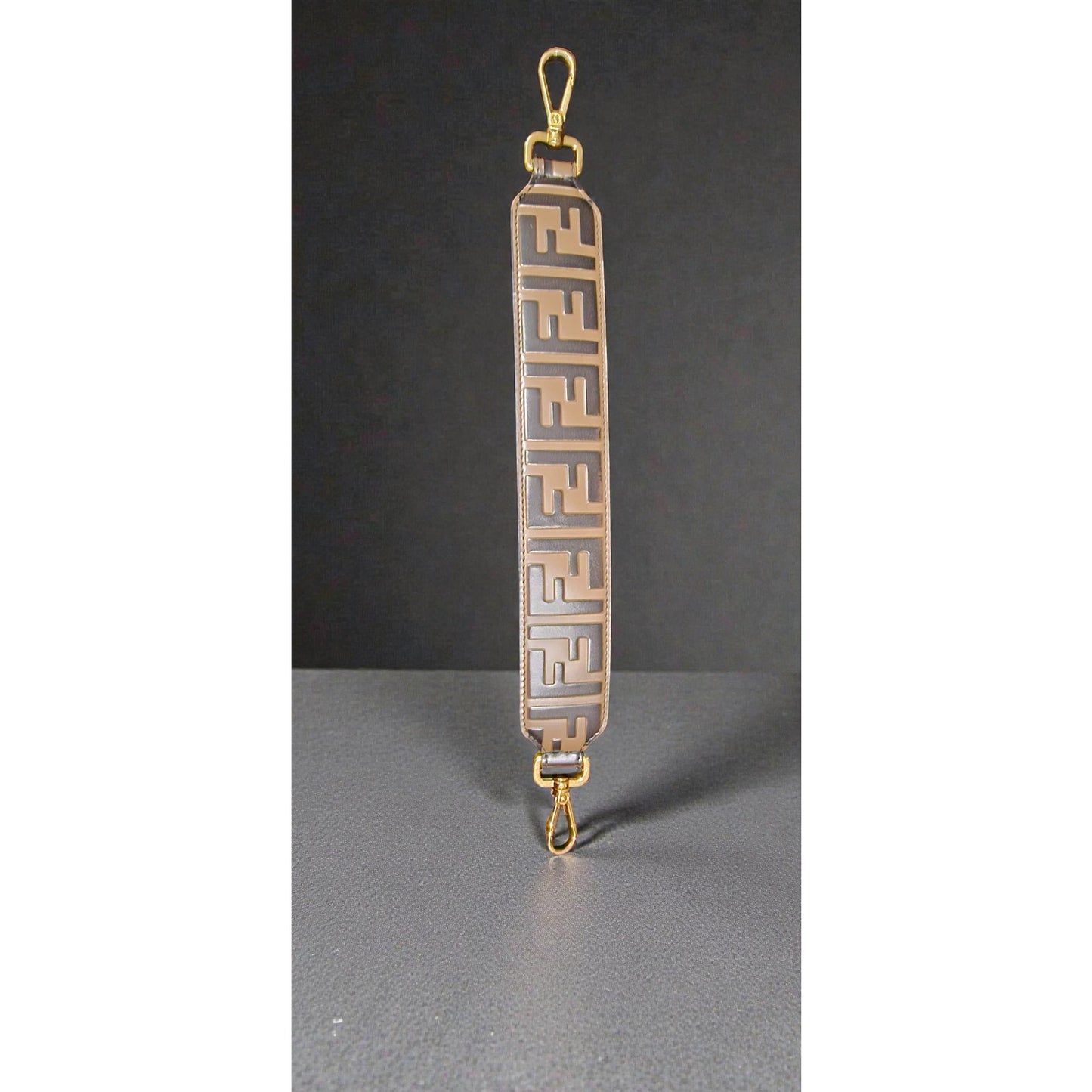 Fendi Mini Strap You Leather Shoulder Strap