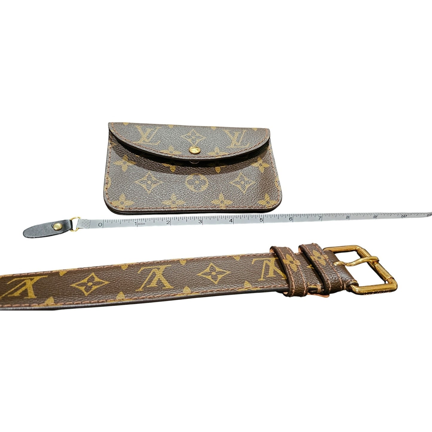 Louis Vuitton Monogram Ceinture Pochette Solo 80cm/32in Belt