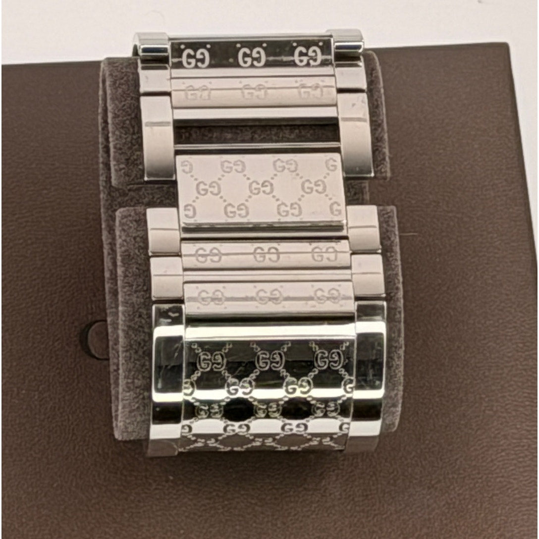 Gucci Stainless Steel 33mm Twirl Quartz Watch Brown