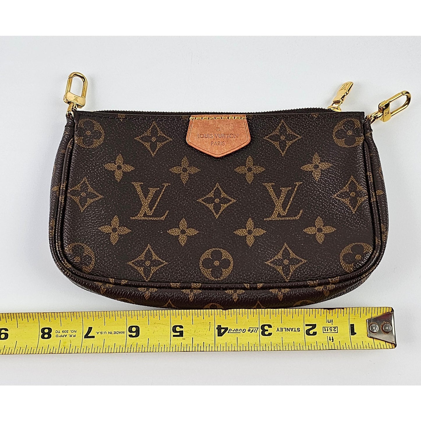 Louis Vuitton  Monogram Multi Pochette Accessories Rose Clair