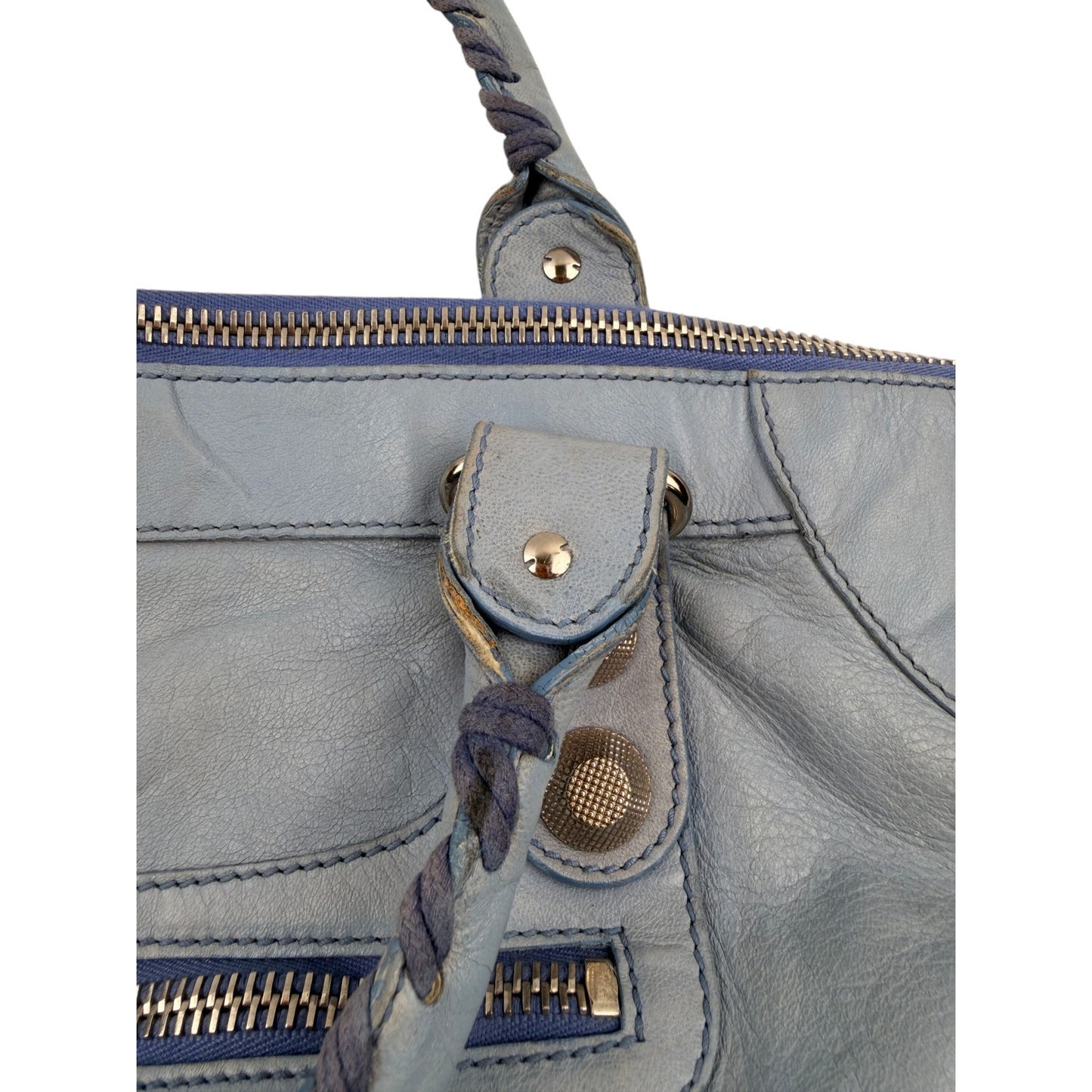Balenciaga Ardoise Lambskin Leather Giant 21 Work Bag