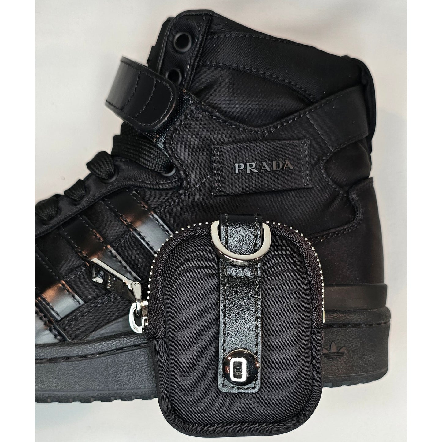 Adidas x Prada Men's US 6 Forum High Prada Core Black