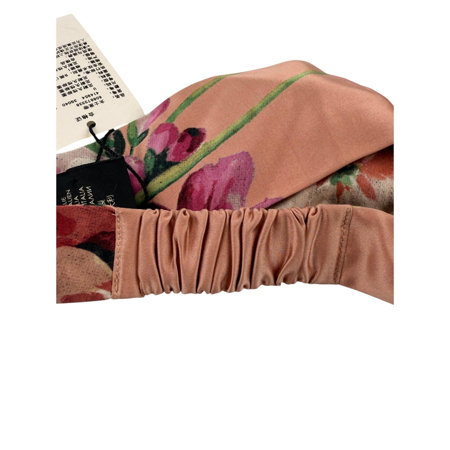Gucci Silk Flora/Blooms Headband NWT Pink