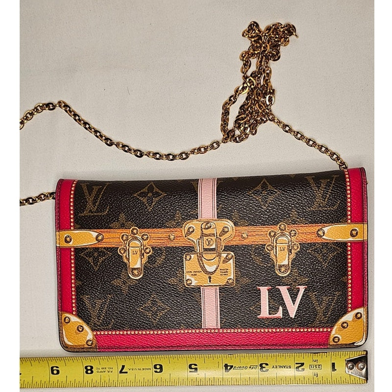 Louis Vuitton Limited Edition Monogram Summer Trunks Pochette