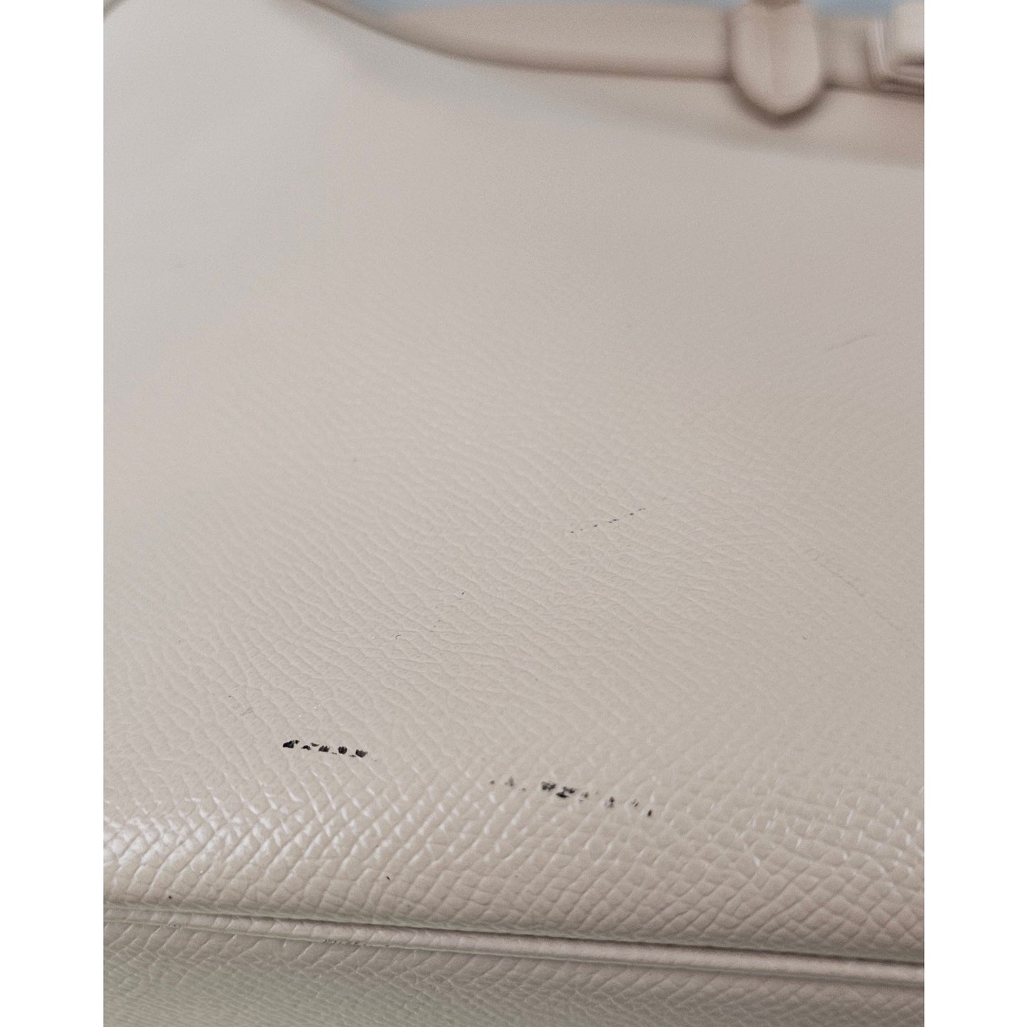 Salvatore Ferragamo Vara Bow smooth leather tote bag in a pink beige color