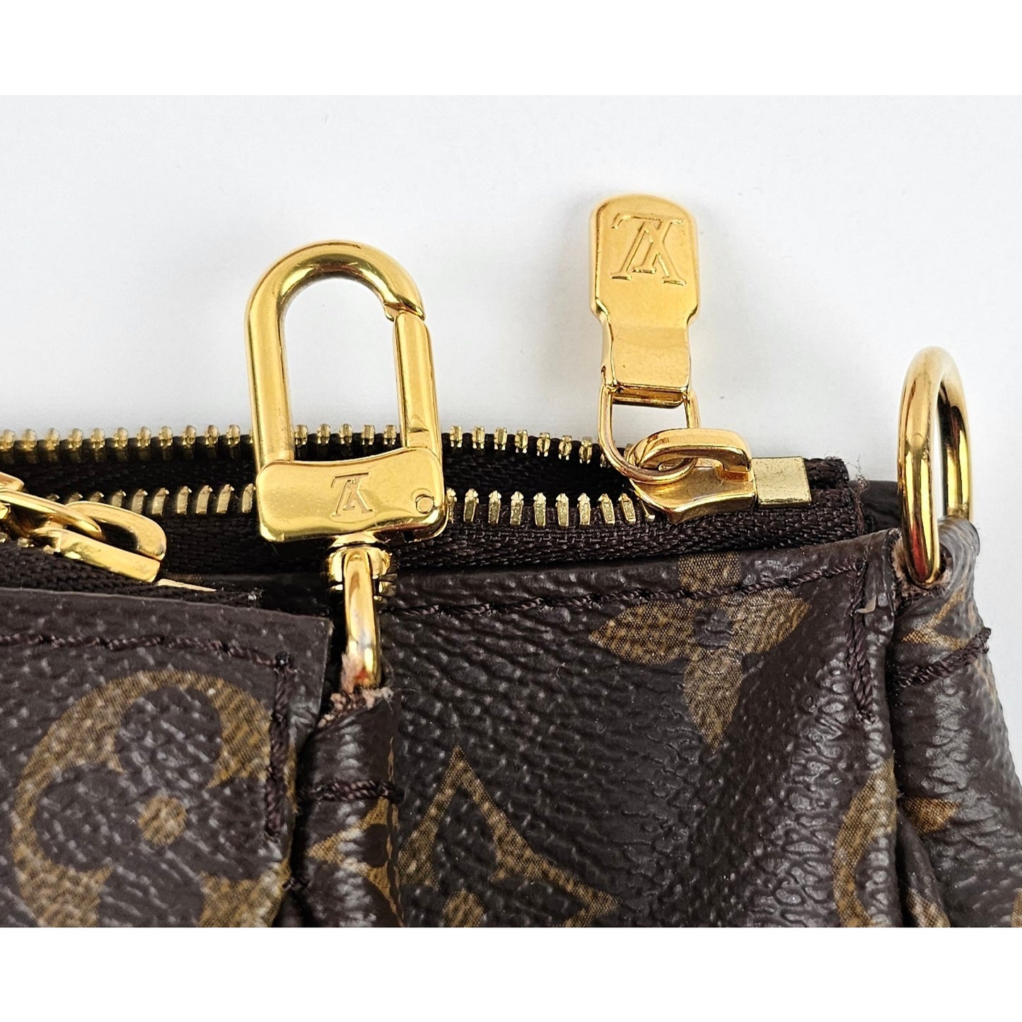 Louis Vuitton  Monogram Multi Pochette Accessories Rose Clair