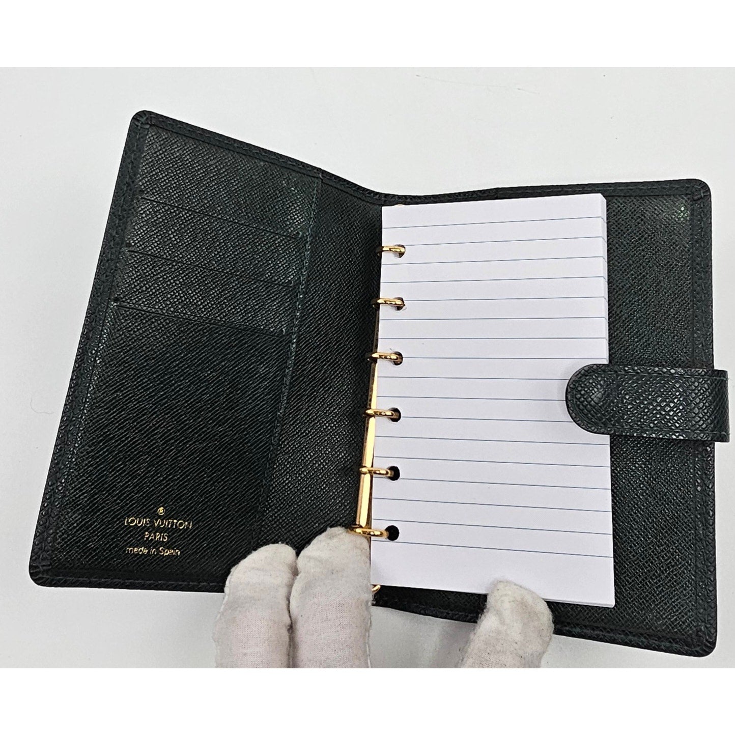 Louis Vuitton Taiga Leather Agenda PM Planner Cover
